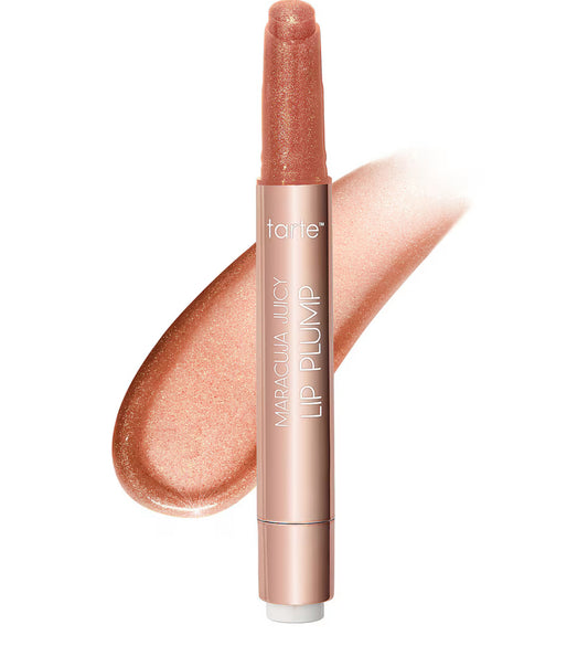 Maracuja Juicy Lip Plump Rosy Copper Shimmer Glass